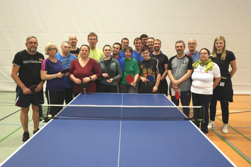 17. IWB Tischtennisturnier   Bild 01
